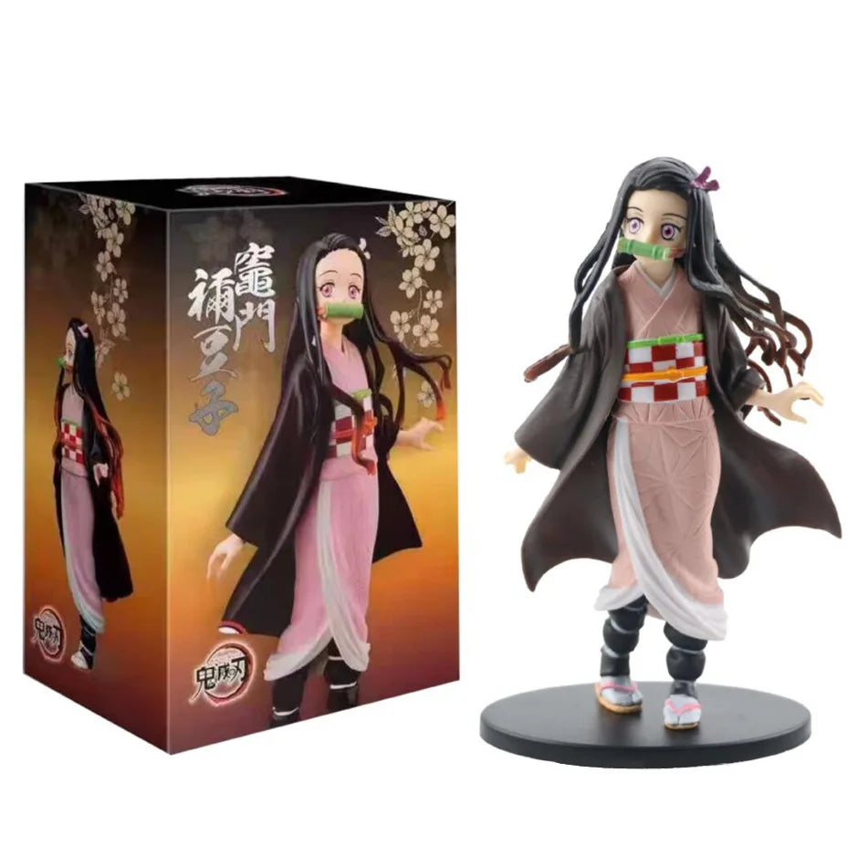 Demon Slayer figures 1/12 Kamado Tanjiro, Agatsuma Zenitsu, Kamado Nezuko and others